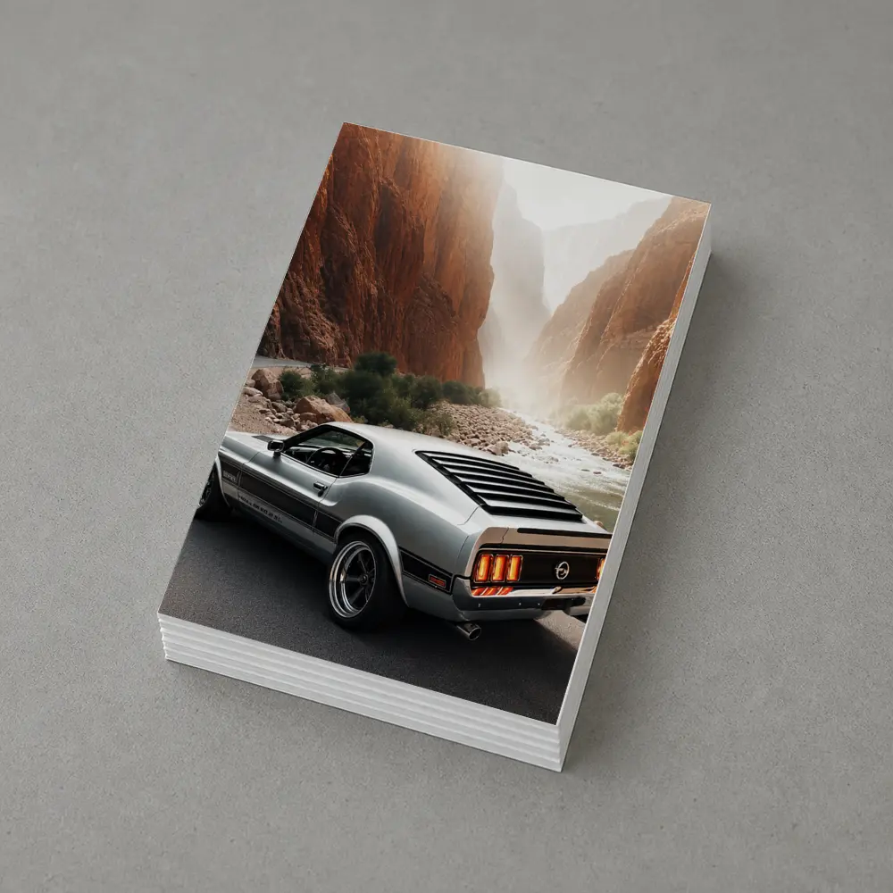 Ford Mustang Mach One Canyon Road – Postcards