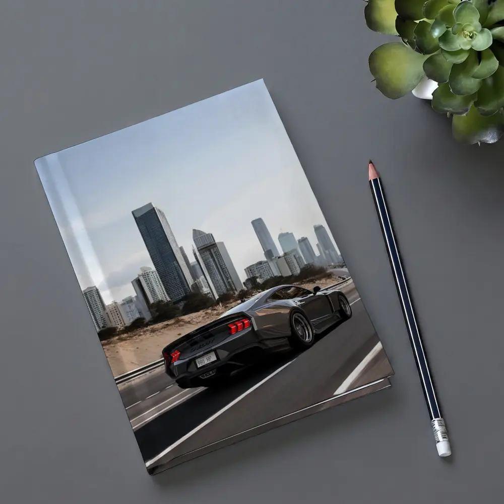 Ford Mustang Shelby GT500 City Skyline Drive – Notebooks