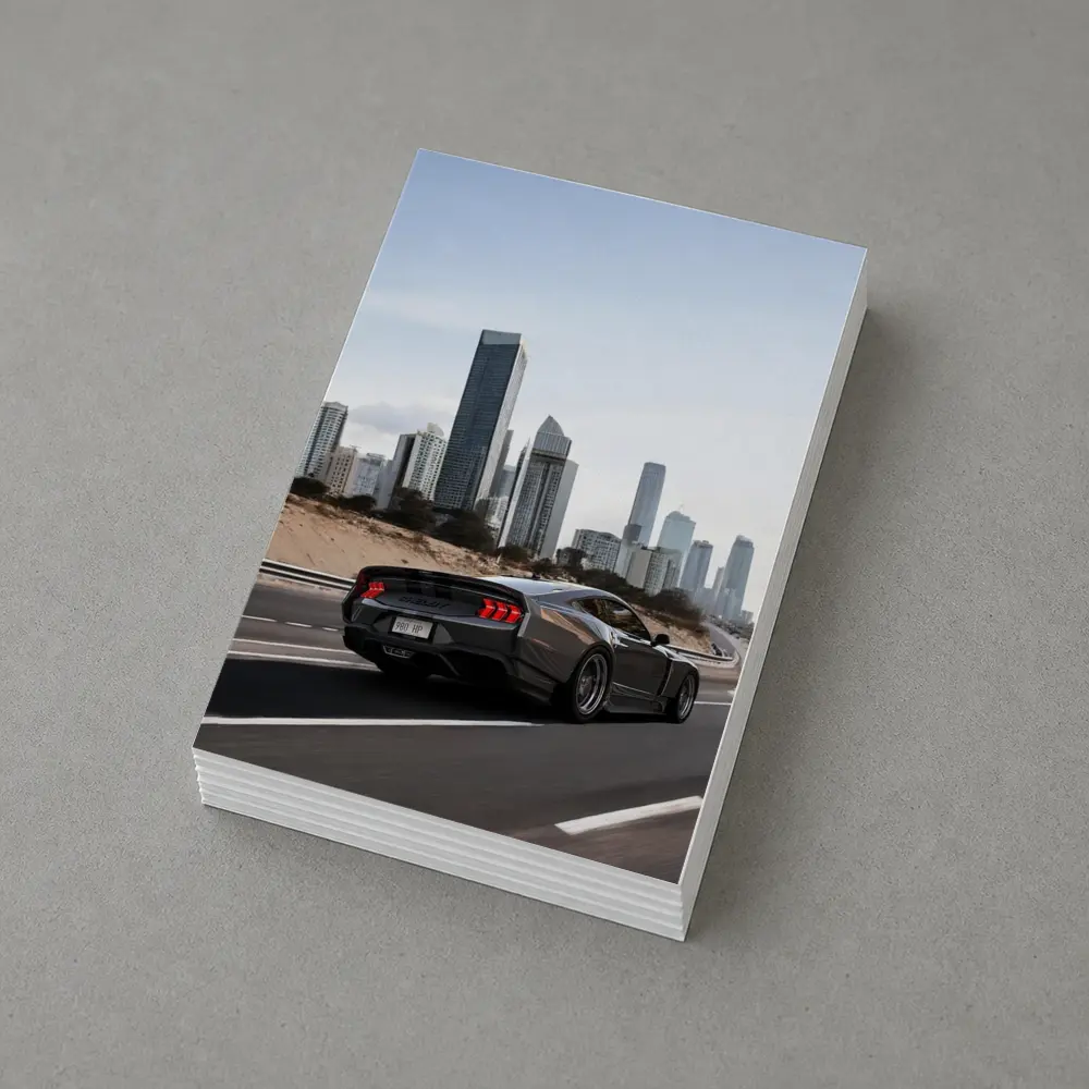 Ford Mustang Shelby GT500 City Skyline Drive – Postcards