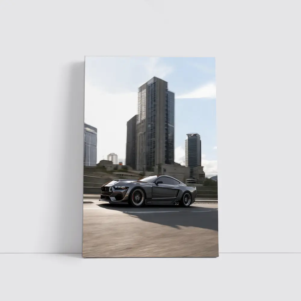 Ford Mustang Shelby GT500 City Street – Wall Art
