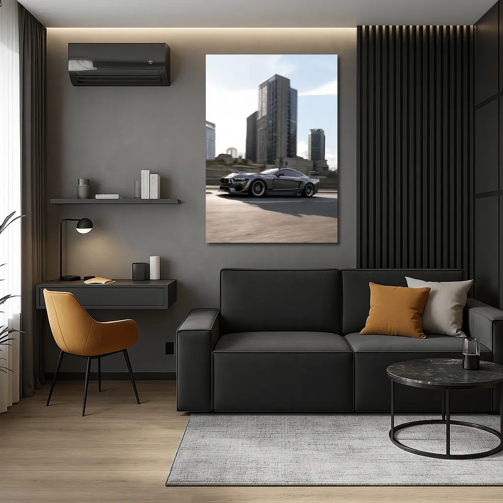 Ford Mustang Shelby GT500 City Street – Wall Art