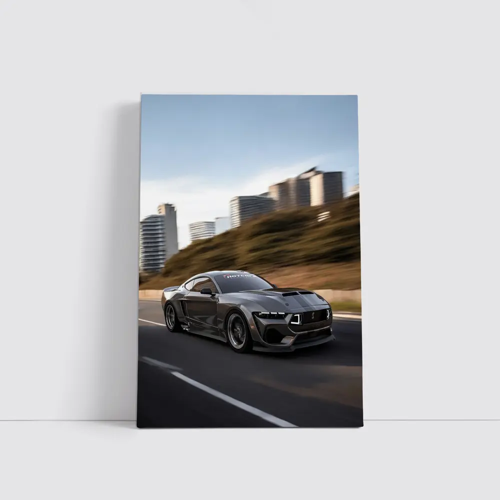 Ford Mustang Shelby GT500 Dark City Street – Wall Art