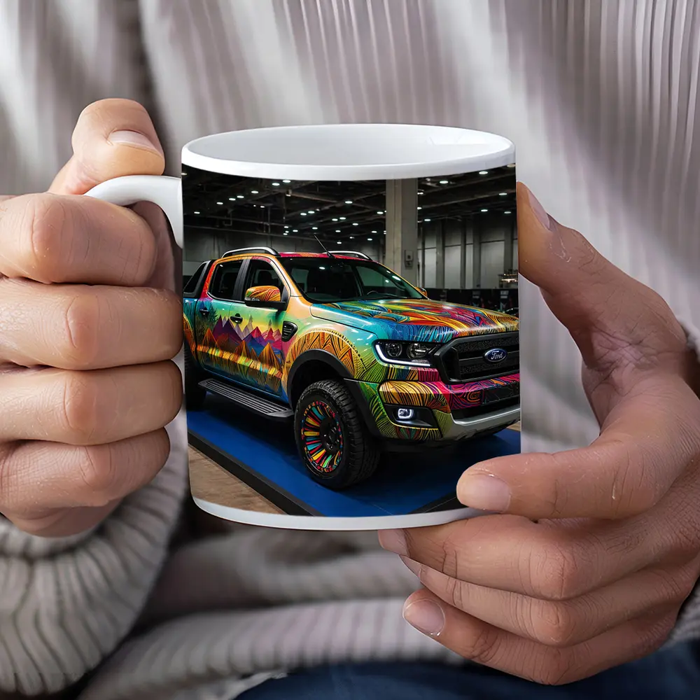 Ford Ranger Colorful Wrap Art Show – Mugs