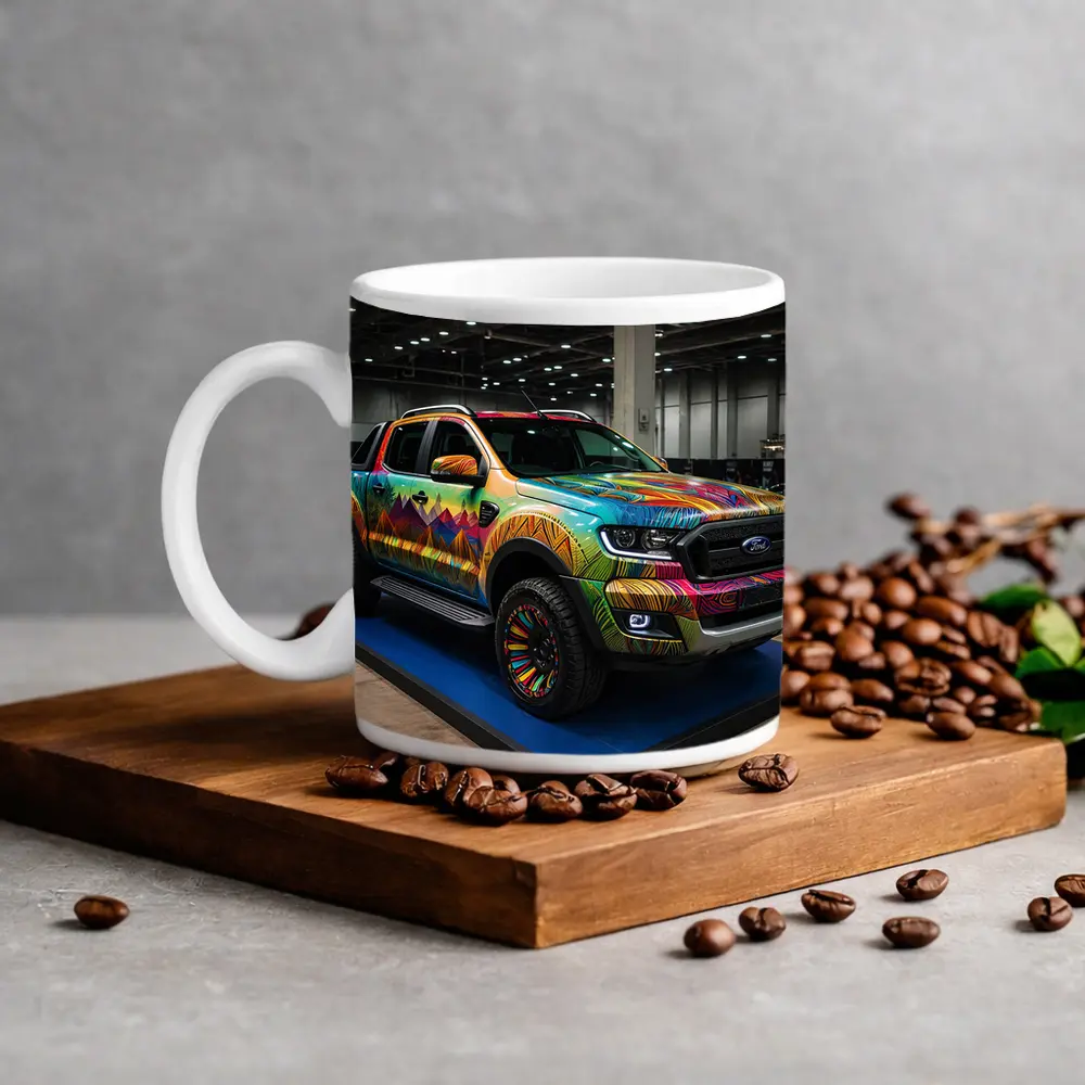 Ford Ranger Colorful Wrap Art Show – Mugs