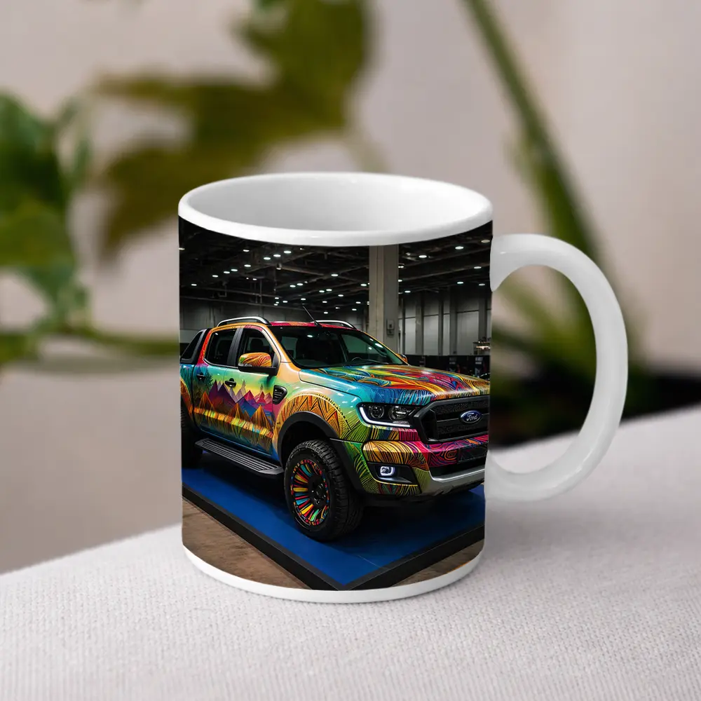 Ford Ranger Colorful Wrap Art Show – Mugs
