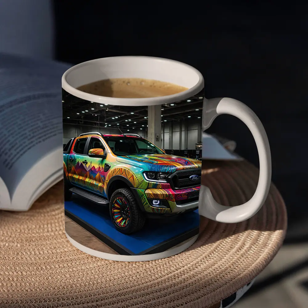 Ford Ranger Colorful Wrap Art Show – Mugs
