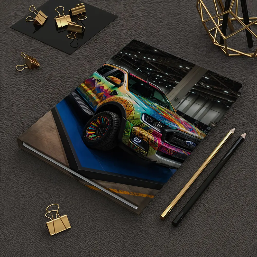Ford Ranger Colorful Wrap Art Show – Notebooks