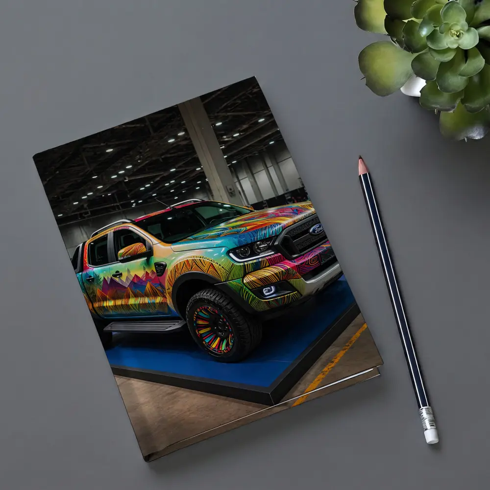 Ford Ranger Colorful Wrap Art Show – Notebooks