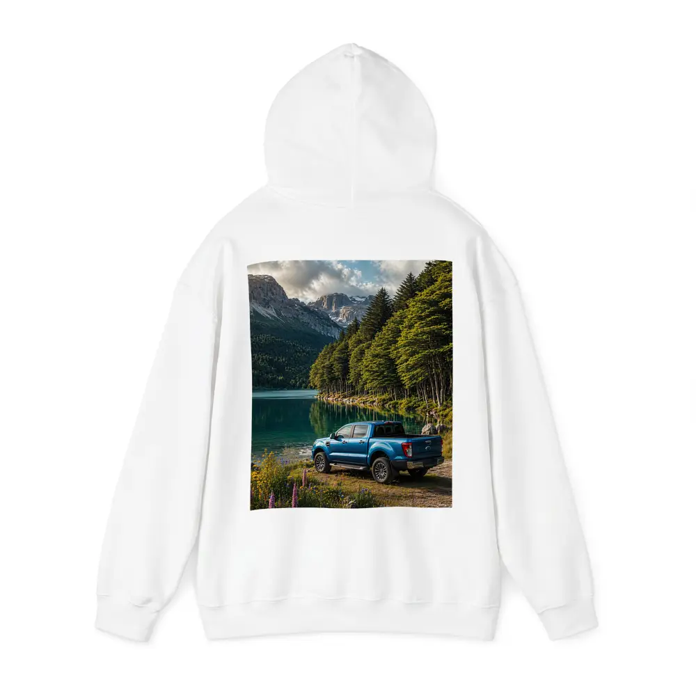 Ford Ranger Blue Truck Mountain Lake – Hoodies
