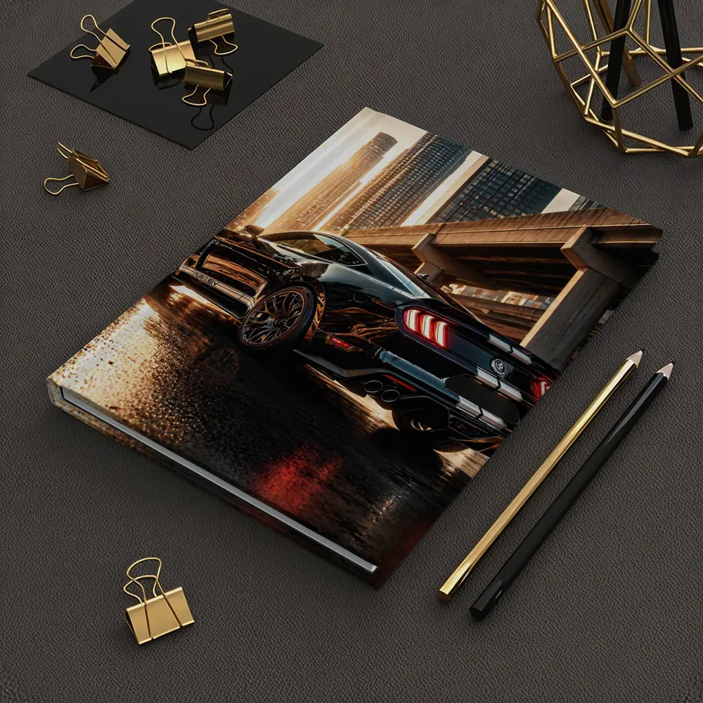 Ford Shelby GT500 Black City Sunset – Notebooks