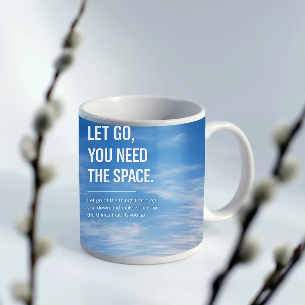 Let Go You Need The Space Sky – Mugs