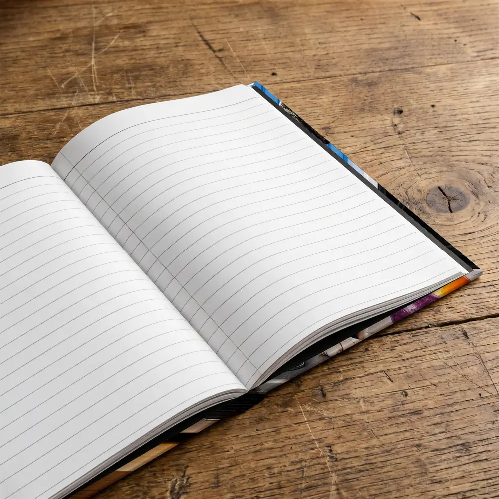 French Bulldog Host With Microphone Kitchen Setting – Notebooks