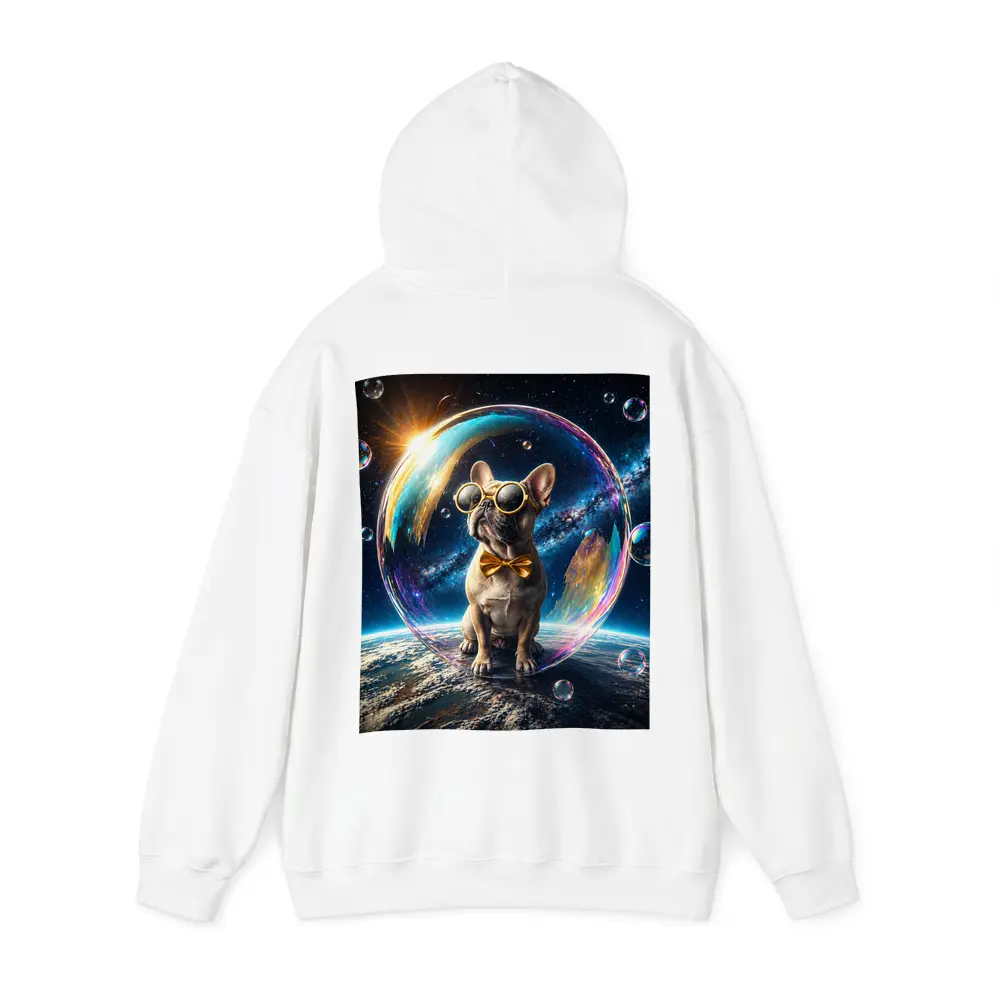 French Bulldog Space Galaxy Soap Bubble – Hoodies