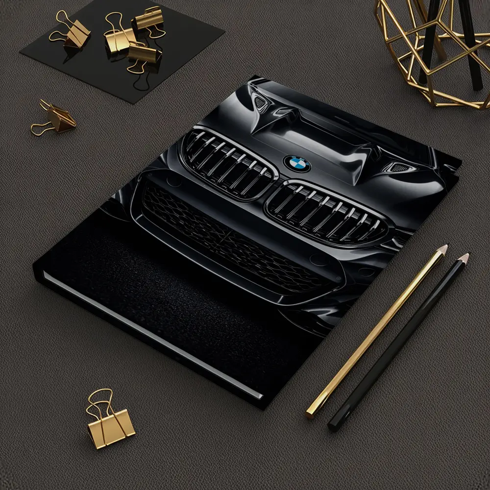 BMW X Dark Front View Close Up – Notebooks