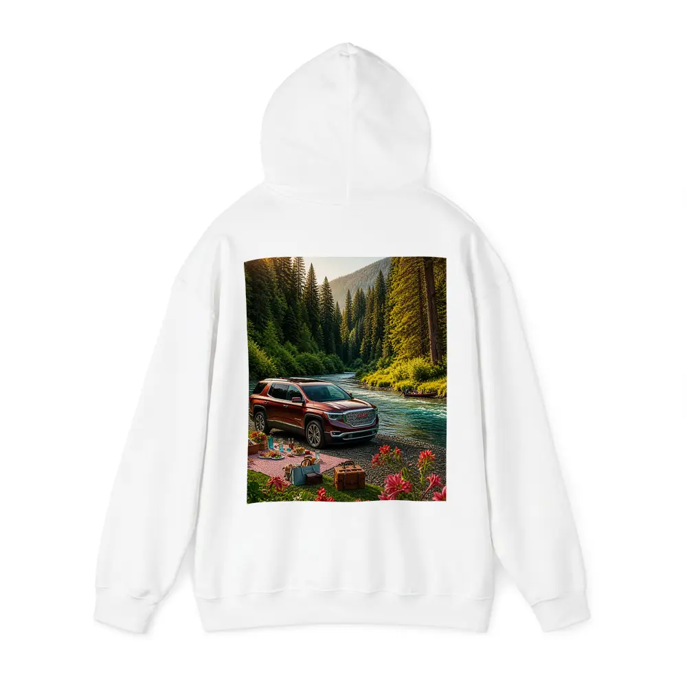 GMC Acadia Parked By Forest River – Hoodies