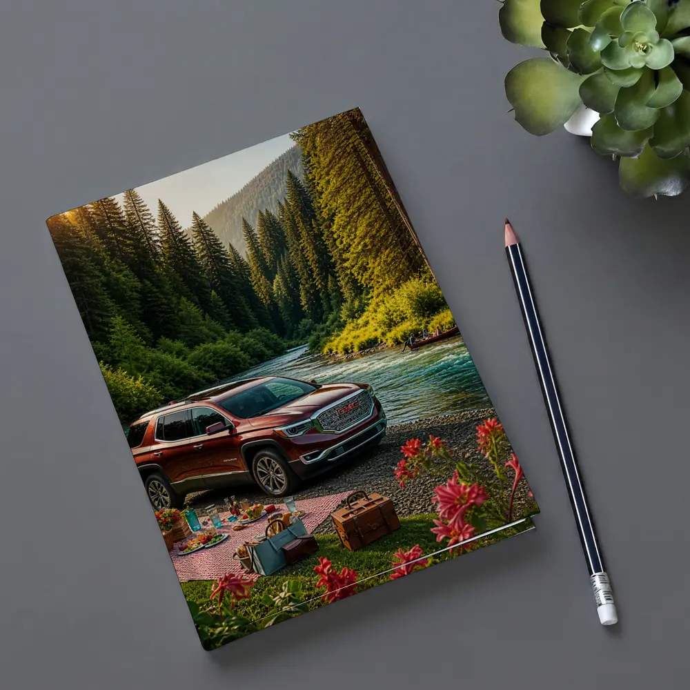 GMC Acadia Parked By Forest River – Notebooks