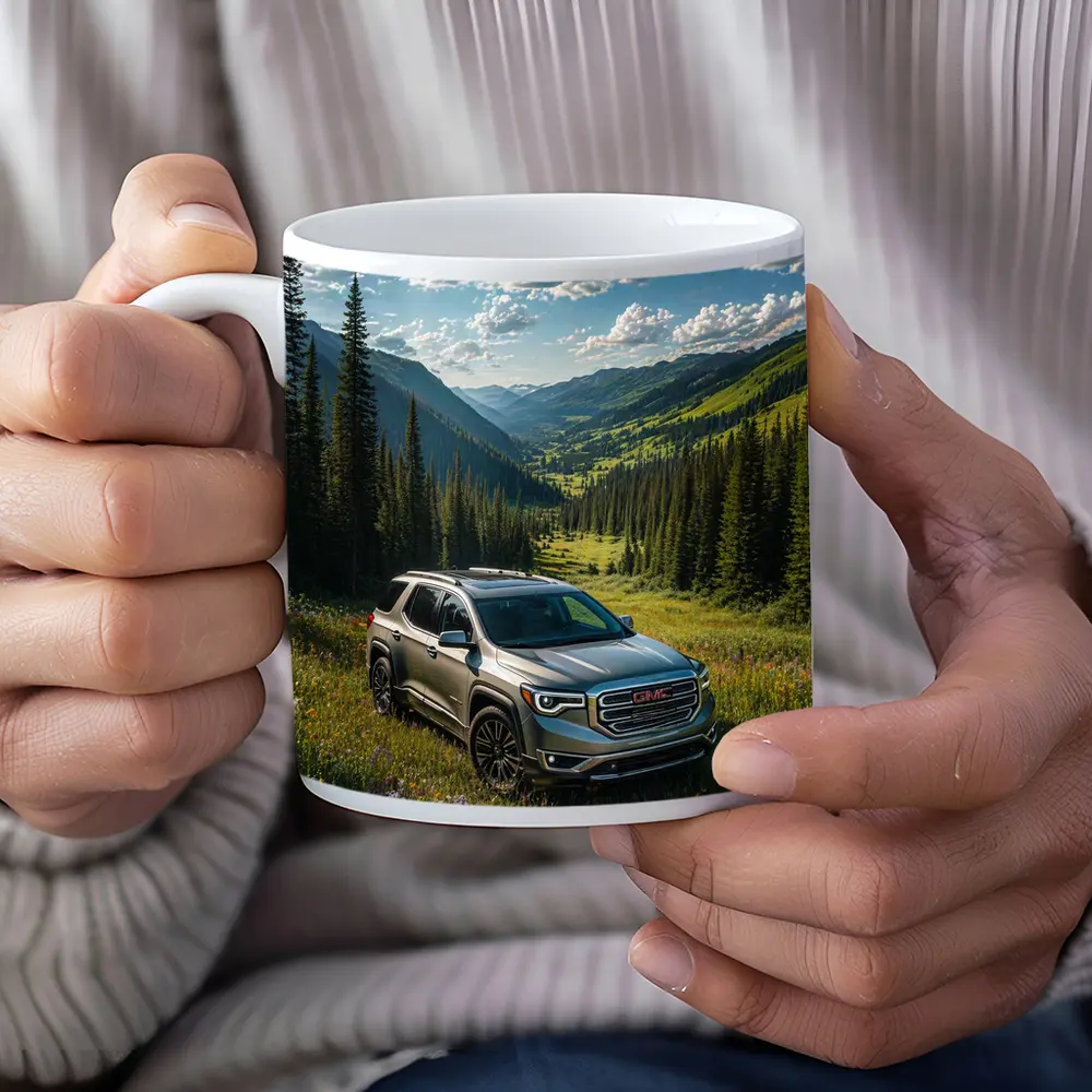 GMC Acadia Silver SUV Mountain Valley – Mugs