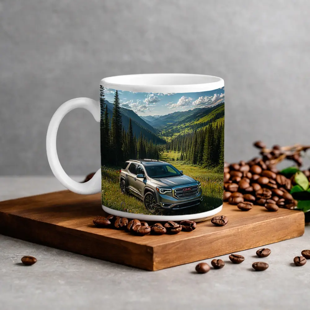 GMC Acadia Silver SUV Mountain Valley – Mugs