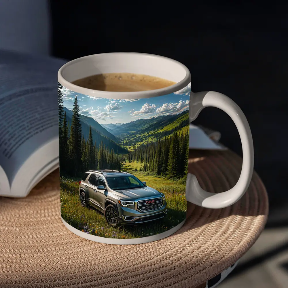 GMC Acadia Silver SUV Mountain Valley – Mugs