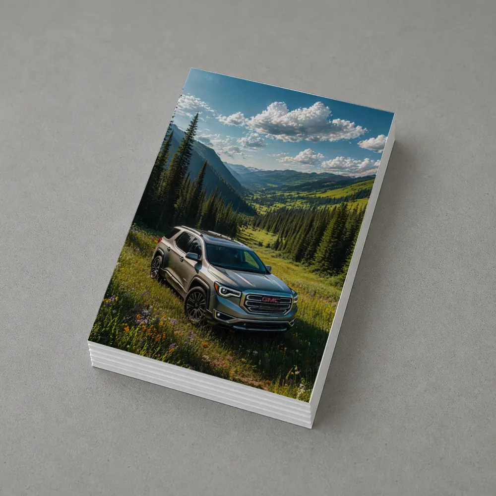 GMC Acadia Silver SUV Mountain Valley – Postcards