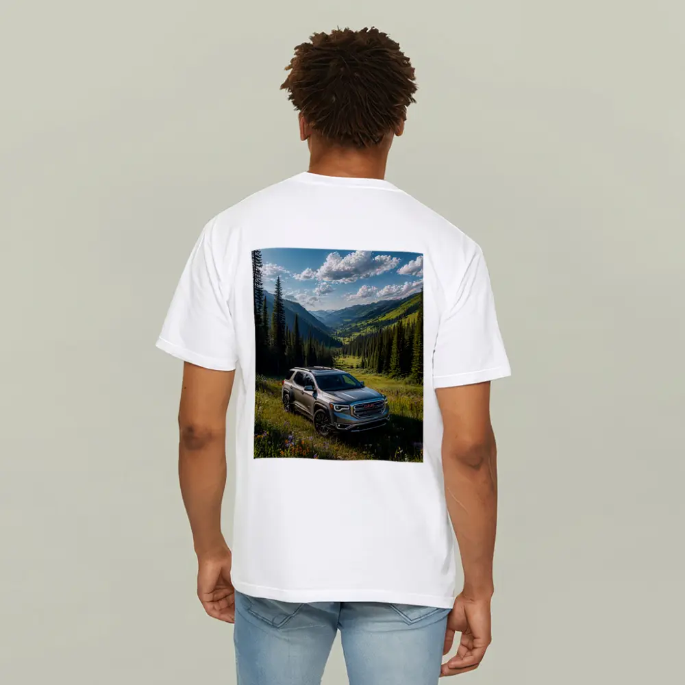 GMC Acadia Silver SUV Mountain Valley – T-Shirts
