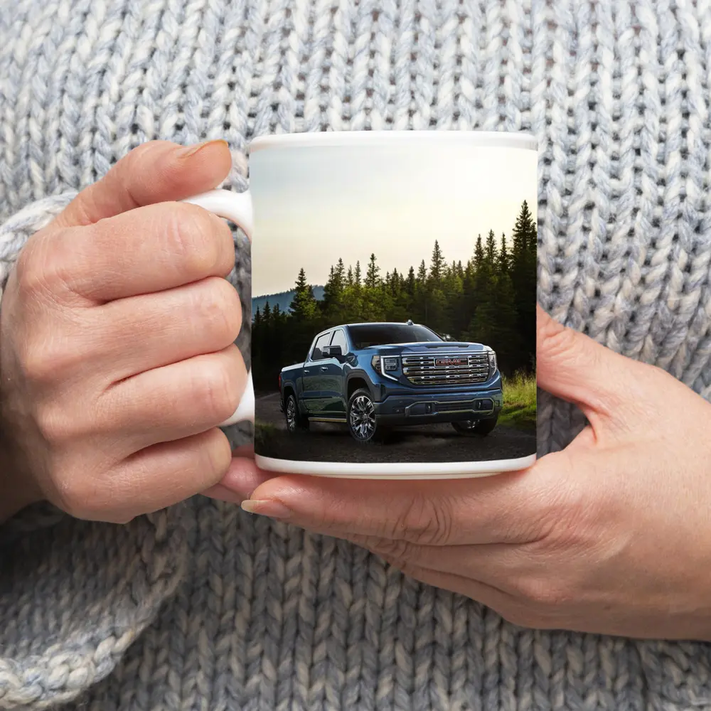 GMC Sierra Truck Forest Dirt Road – Mugs