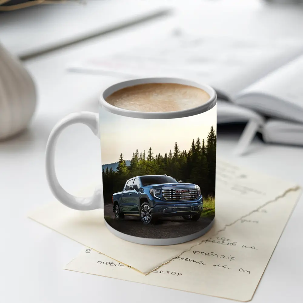 GMC Sierra Truck Forest Dirt Road – Mugs