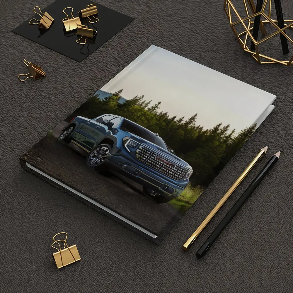GMC Sierra Truck Forest Dirt Road – Notebooks