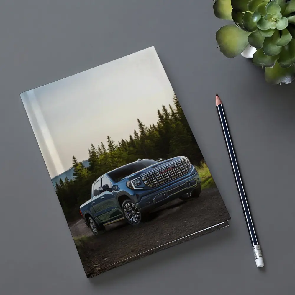 GMC Sierra Truck Forest Dirt Road – Notebooks