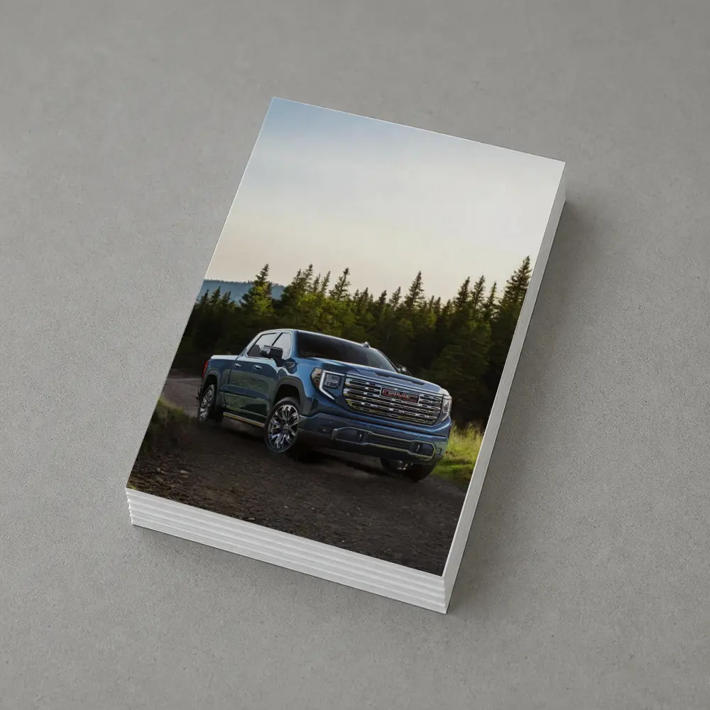 GMC Sierra Truck Forest Dirt Road – Postcards
