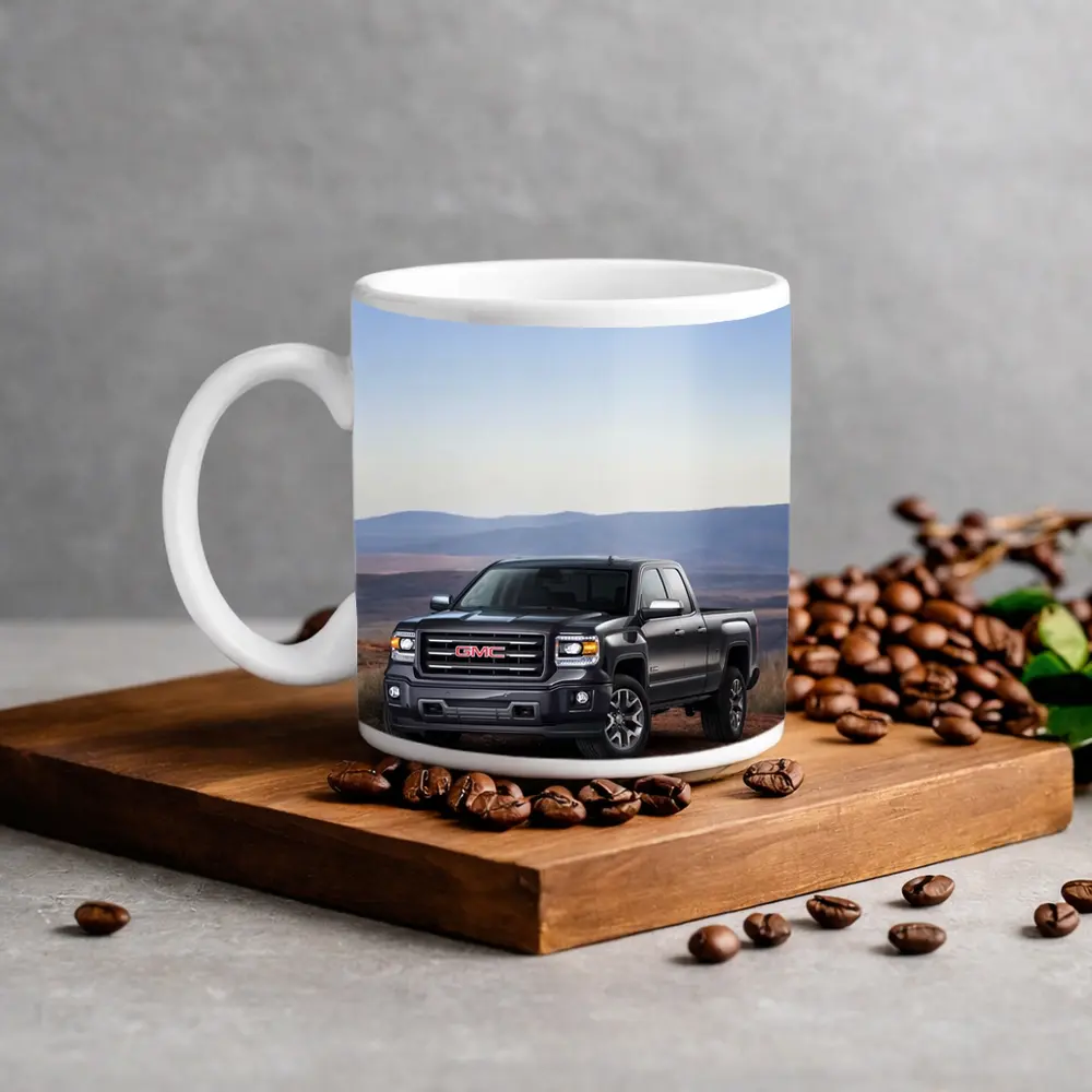GMC Sierra Truck Rugged Desert Terrain – Mugs