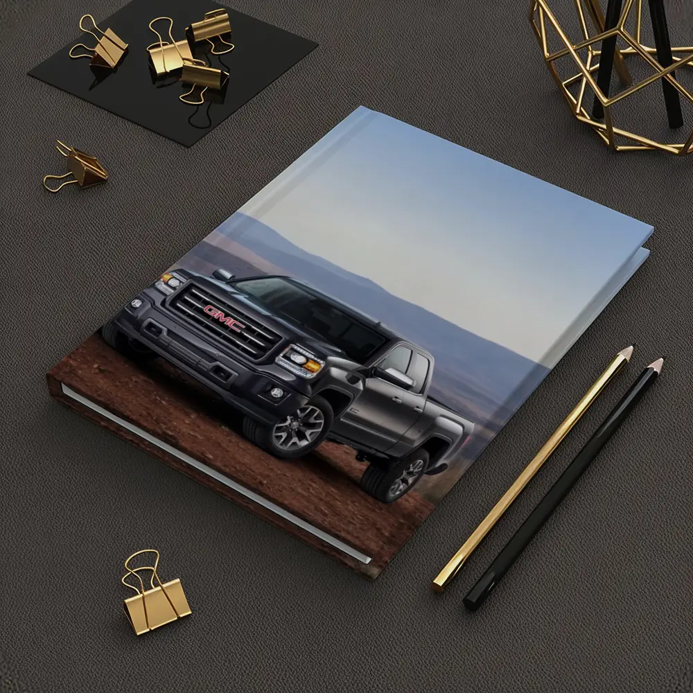 GMC Sierra Truck Rugged Desert Terrain – Notebooks