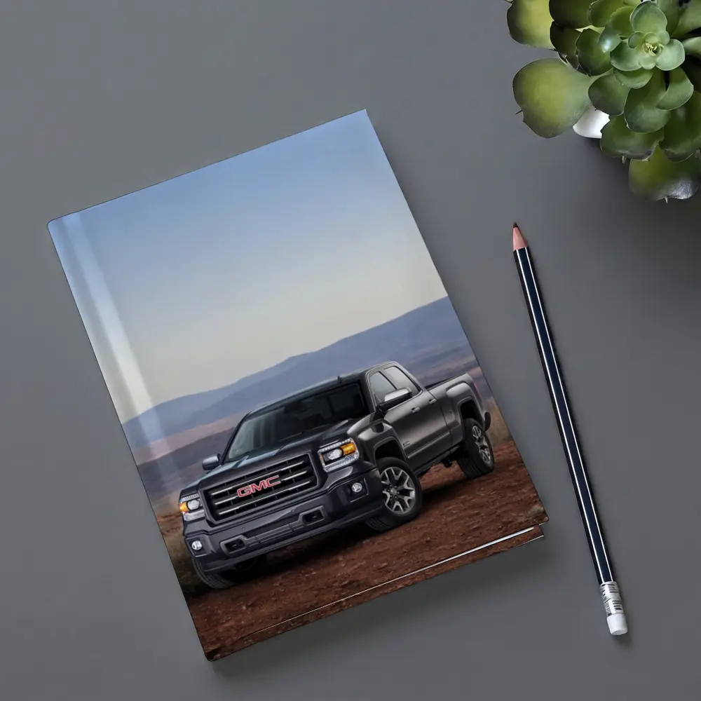 GMC Sierra Truck Rugged Desert Terrain – Notebooks