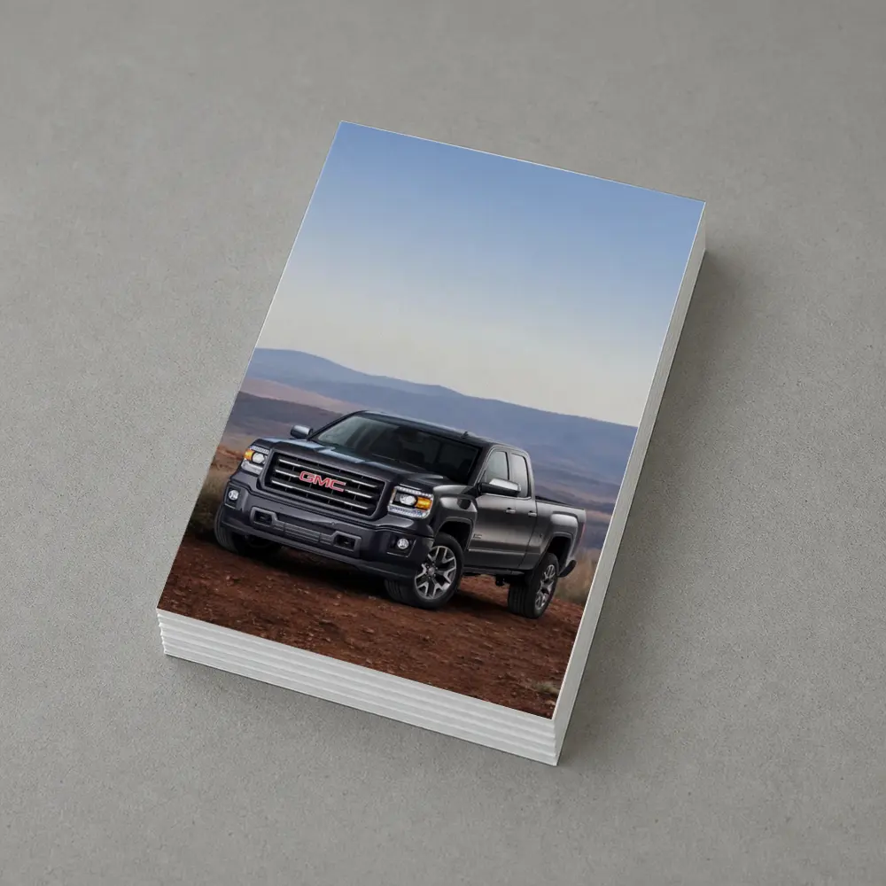 GMC Sierra Truck Rugged Desert Terrain – Postcards