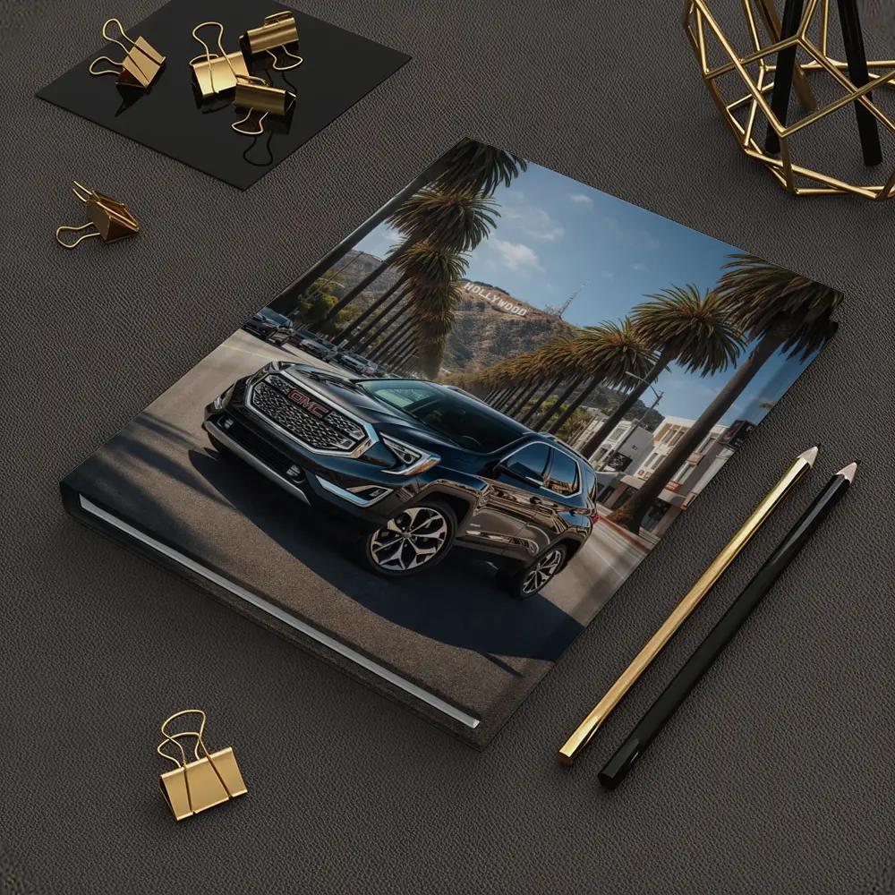 GMC Terrain Cruising Hollywood Boulevard Los Angeles – Notebooks