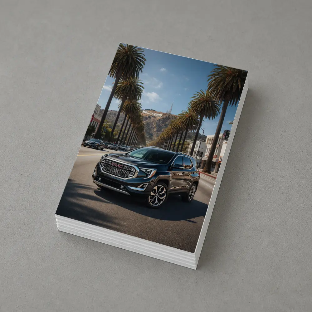GMC Terrain Cruising Hollywood Boulevard Los Angeles – Postcards
