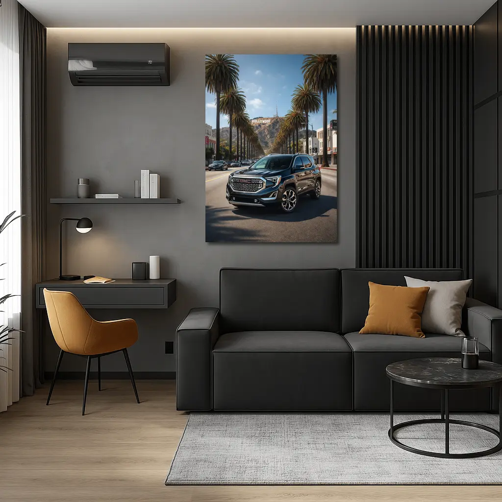 GMC Terrain Cruising Hollywood Boulevard Los Angeles – Wall Art
