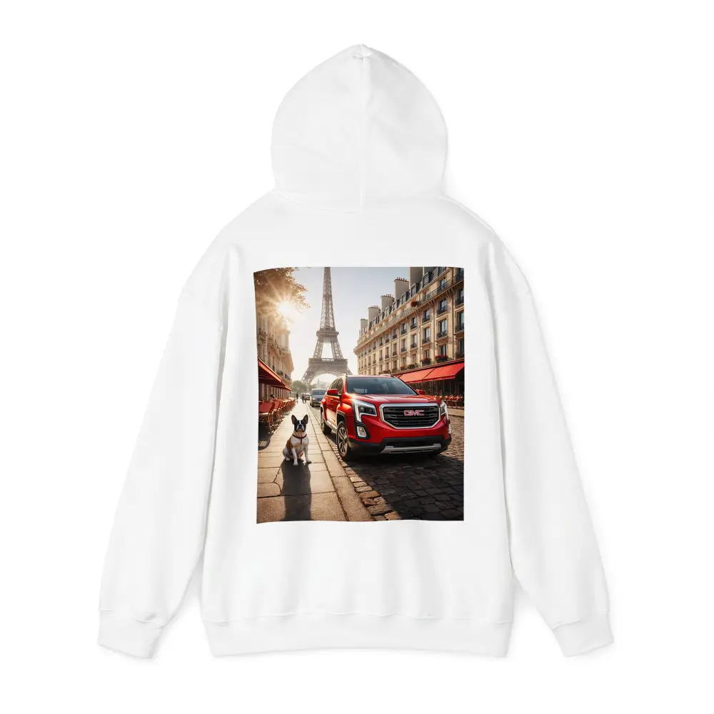 GMC Terrain Red SUV Paris Eiffel Tower – Hoodies