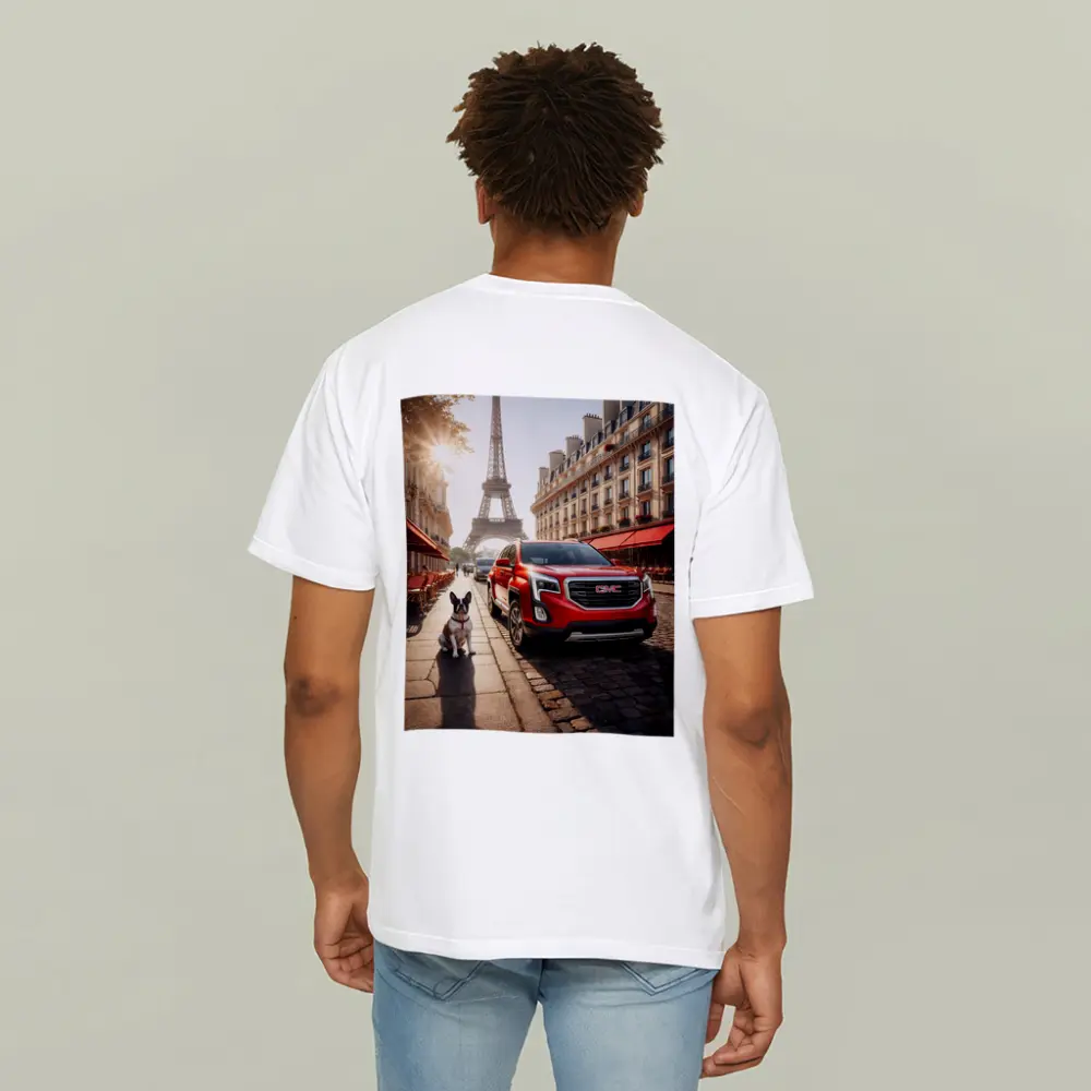GMC Terrain Red SUV Paris Eiffel Tower – T-Shirts