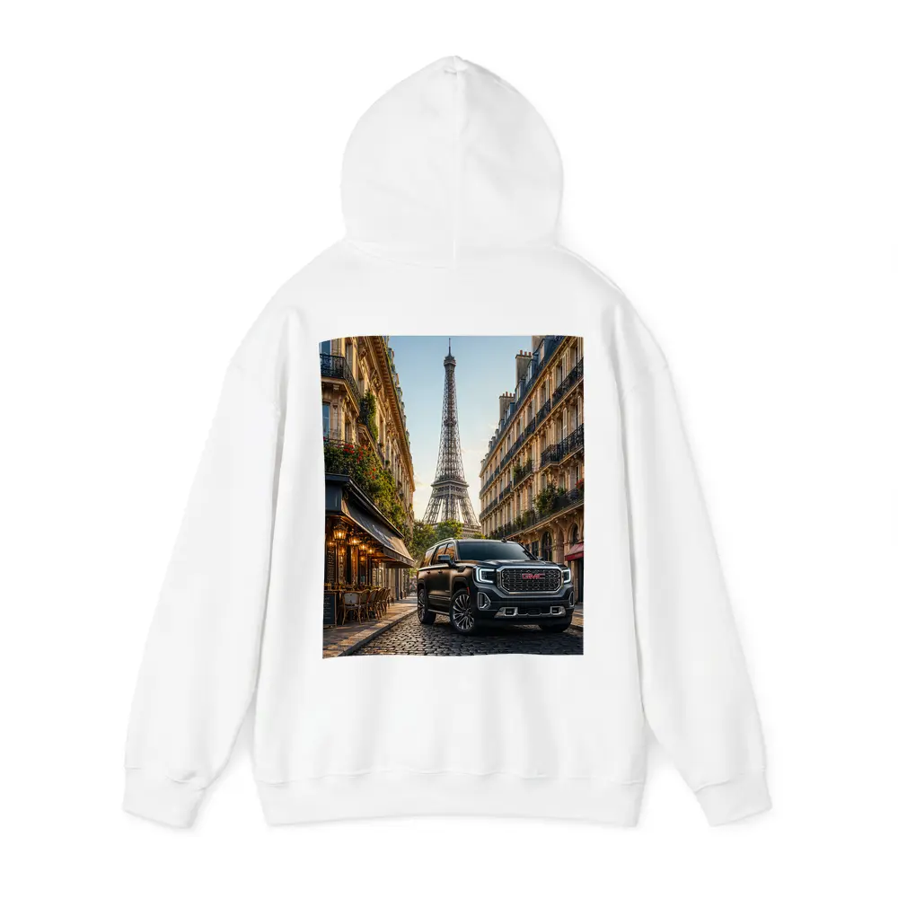 GMC Yukon SUV Paris Eiffel Tower Street – Hoodies