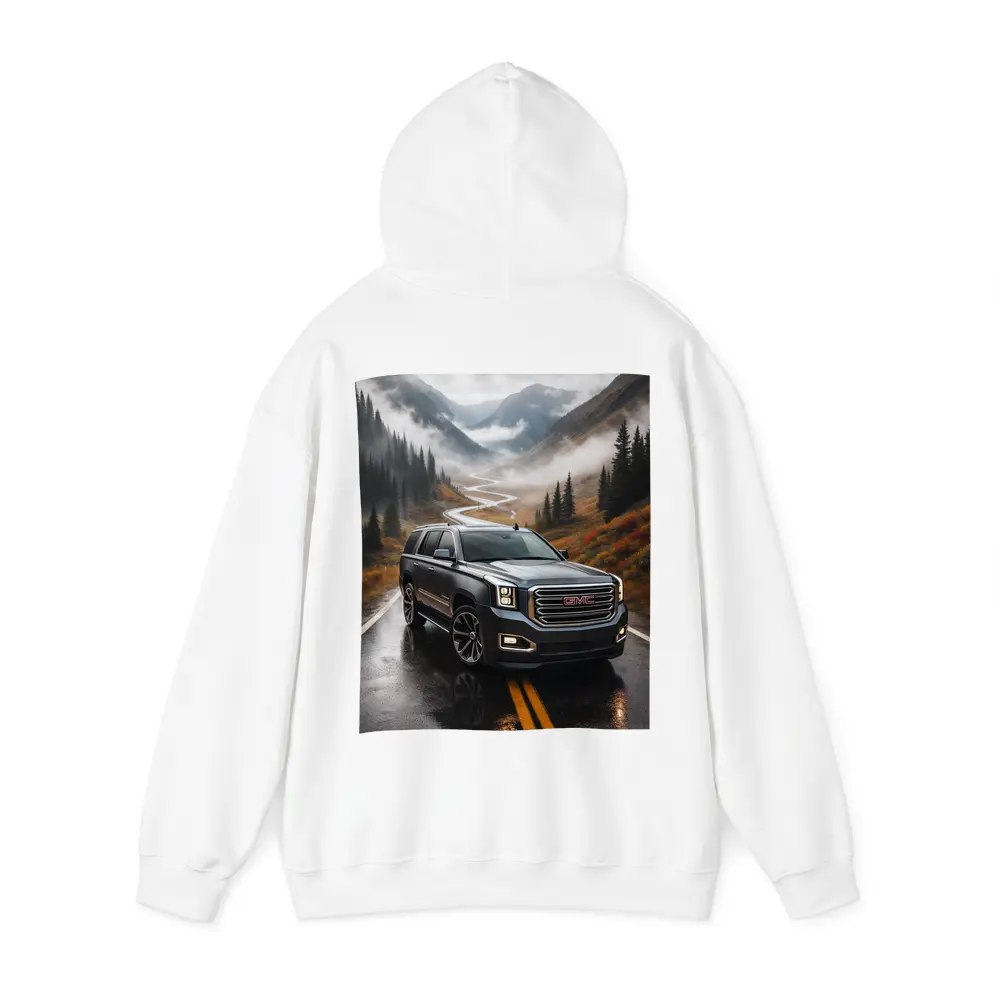 GMC Yukon Wet Mountain Road Foggy – Hoodies