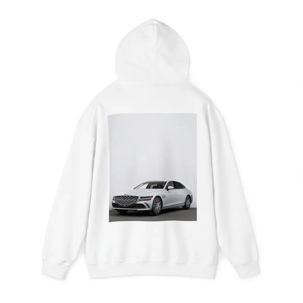 Genesis G80 Luxury Sedan White Studio – Hoodies