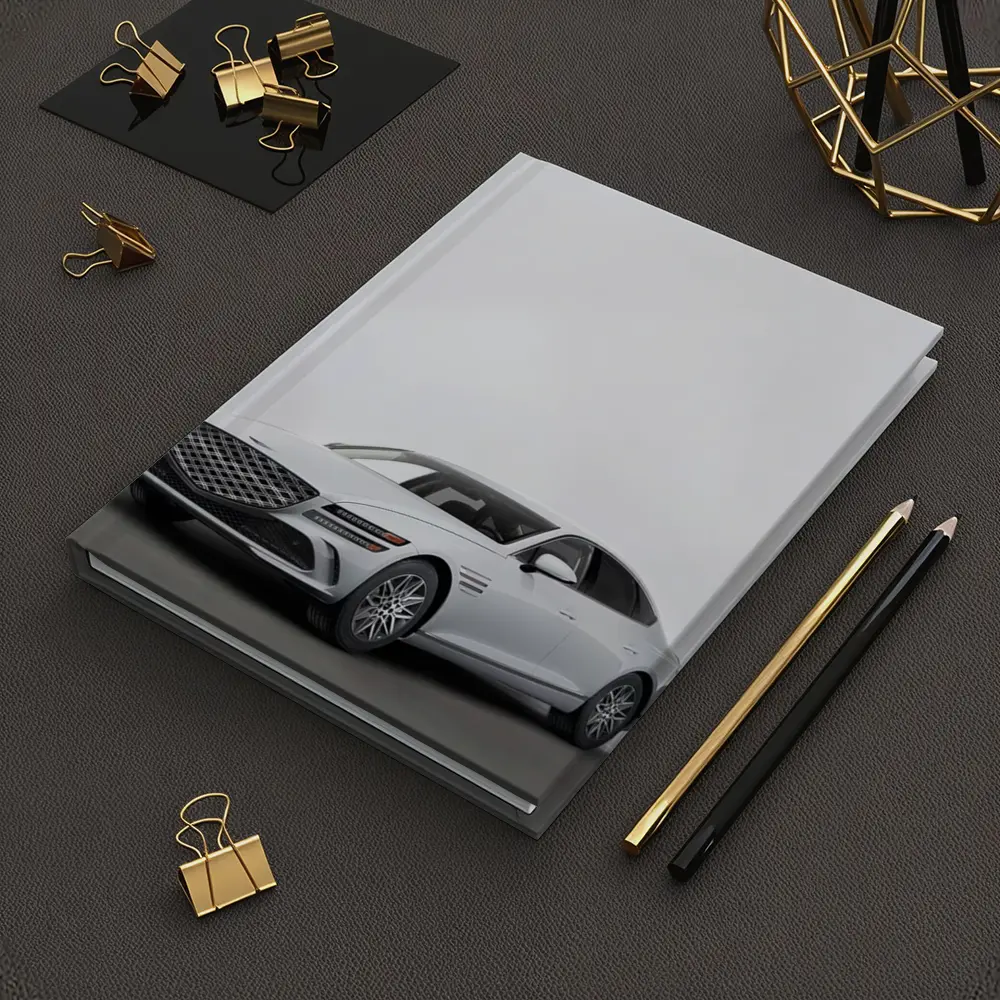 Genesis G80 Luxury Sedan White Studio – Notebooks