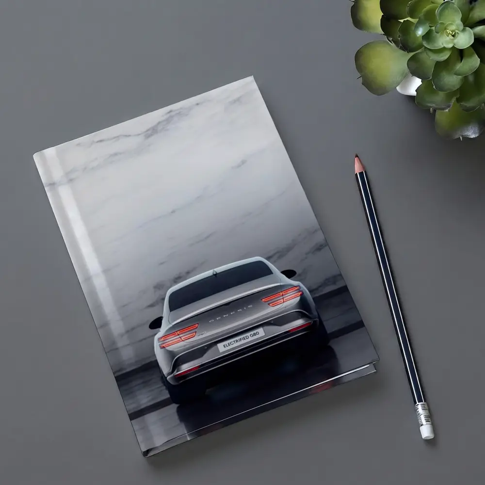 Genesis Electrified G80 Silver Marble Studio – Notebooks