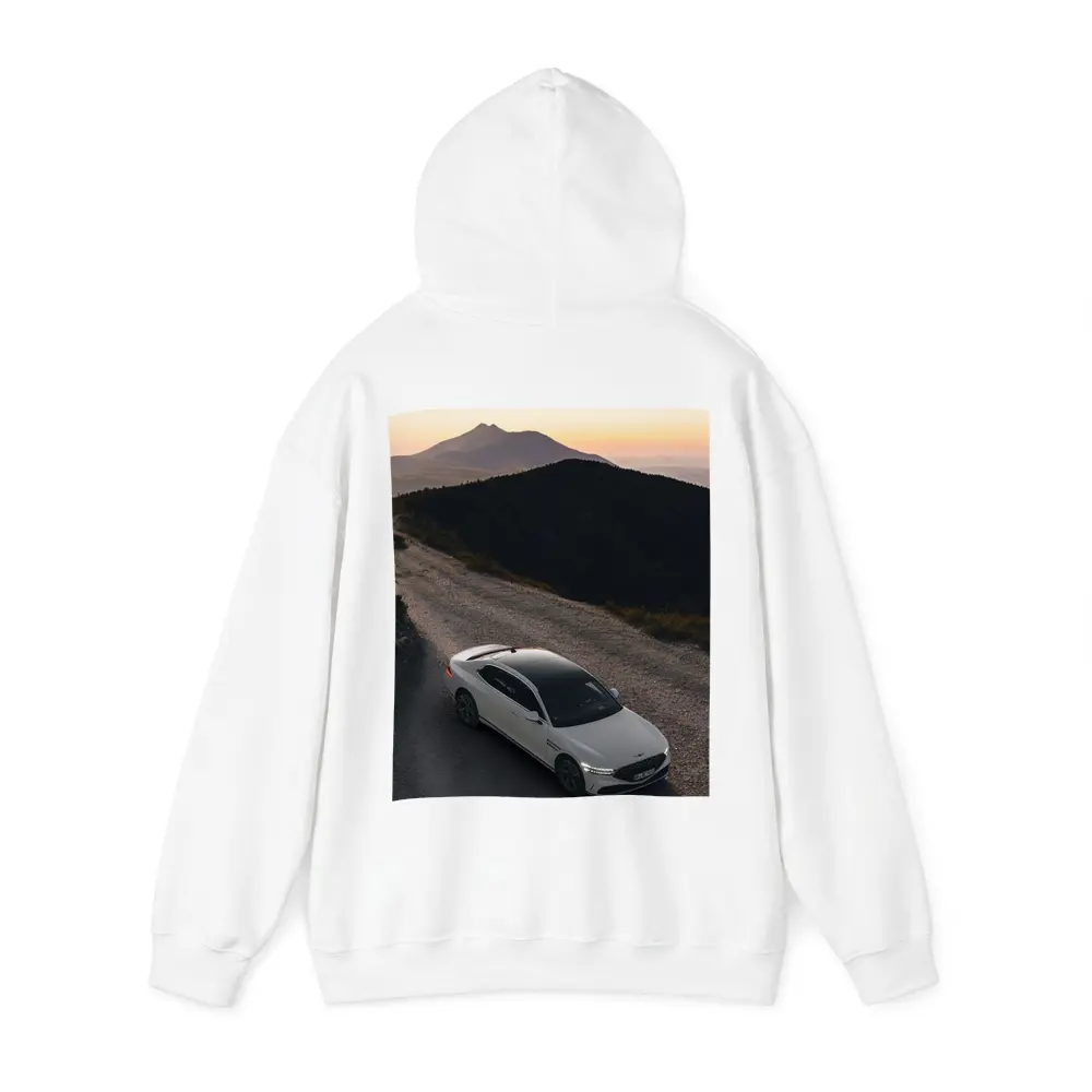 Genesis G90 Mountain Road Sunset Drive – Hoodies
