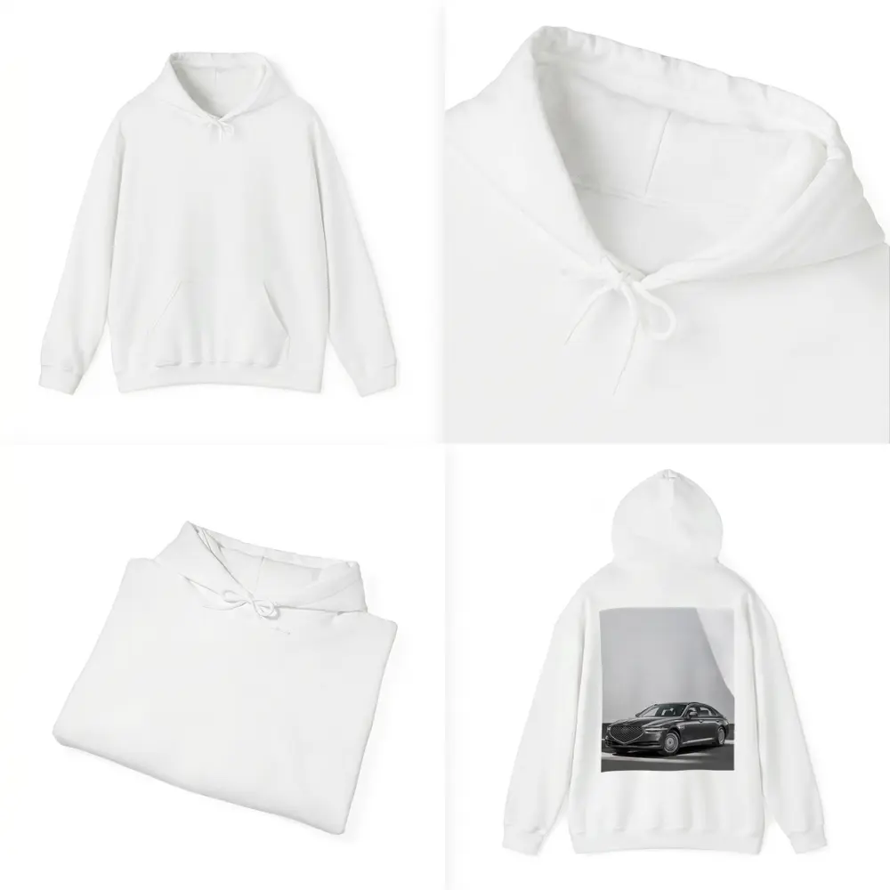 Genesis G90 Luxury Sedan Gray Studio – Hoodies