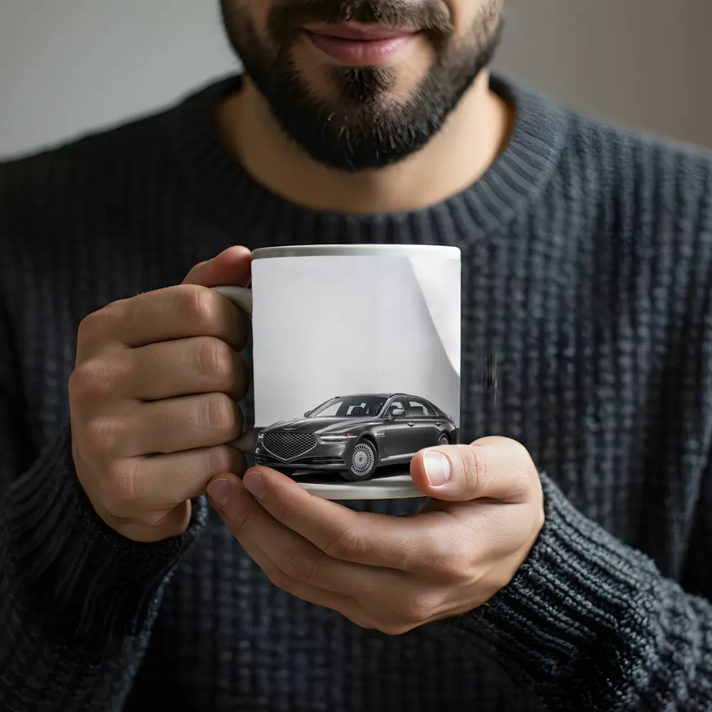 Genesis G90 Luxury Sedan Gray Studio – Mugs