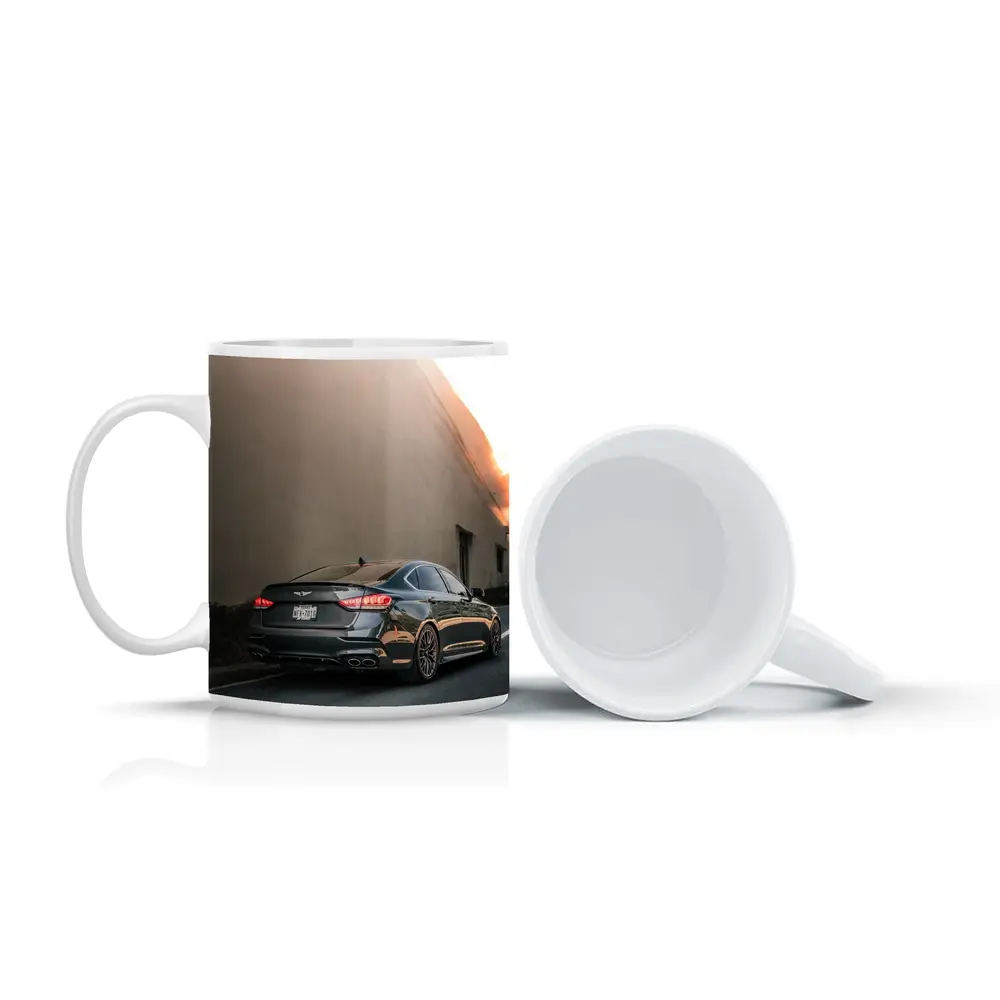 Genesis G90 Sedan Urban Street Sunset – Mugs
