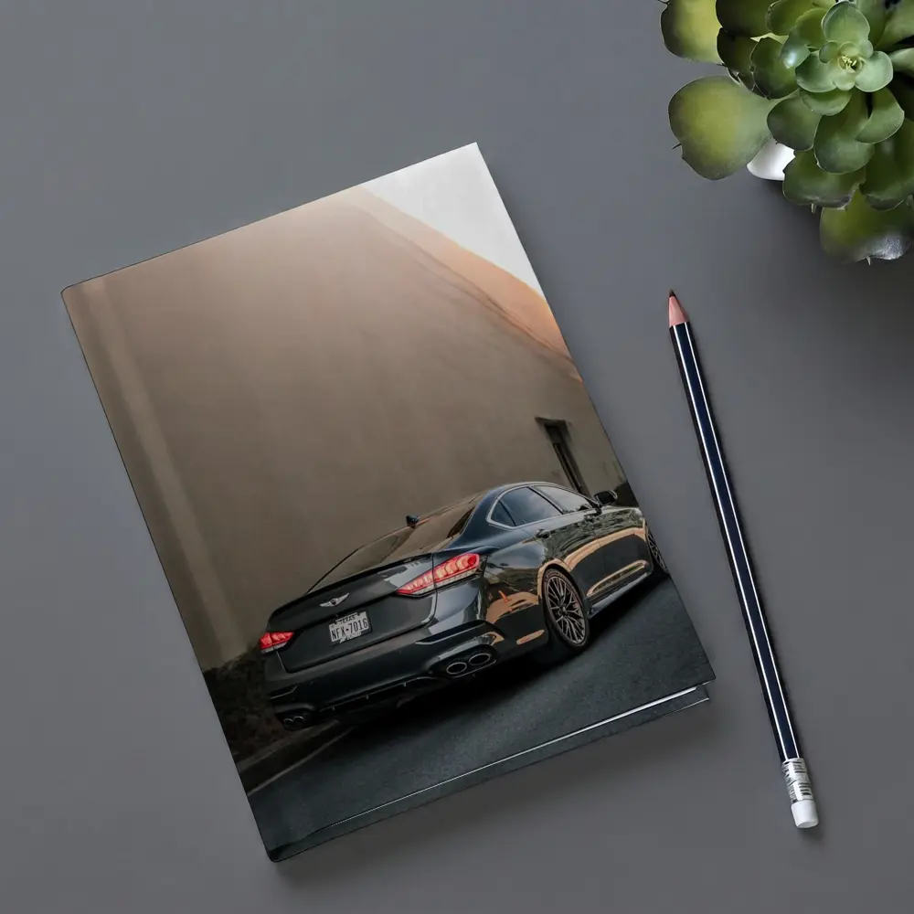 Genesis G90 Sedan Urban Street Sunset – Notebooks