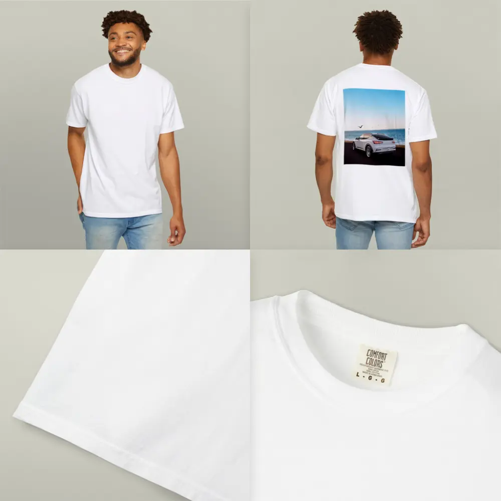 Genesis GV60 White SUV Coastal Ocean View – T-Shirts